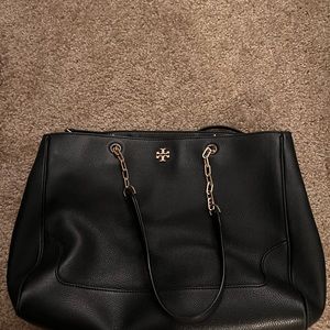 USED TORY BURCH KIRA SHOULDER BAG IN BLACK!